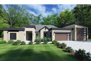 Contemporary Style House Plan - 4 Beds 2.5 Baths 2706 Sq/Ft Plan #1111-1 