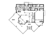 Cottage Style House Plan - 3 Beds 2 Baths 1573 Sq/Ft Plan #47-103 