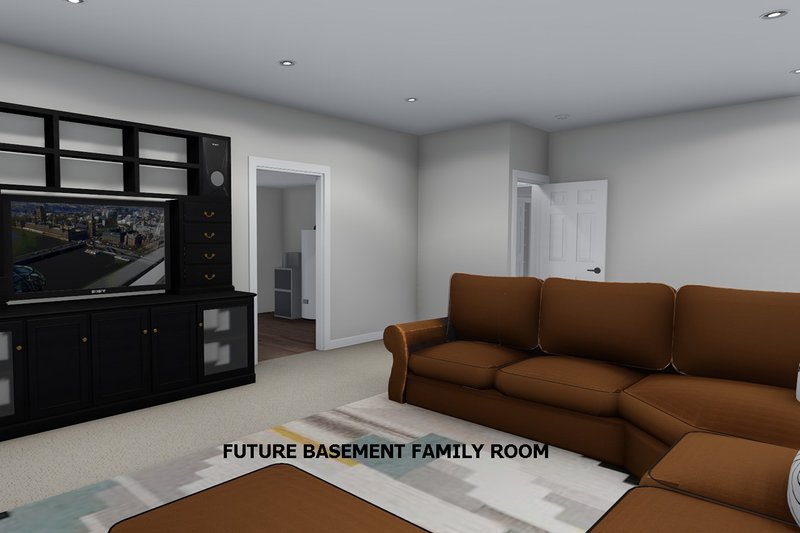 Dream House Plan - Future Finished Basement Family Room