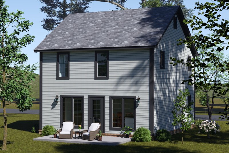 Architectural House Design - Exterior - Other Elevation 2 for Cottage House Plan #513-2419 - 3 bed, 3 bath