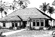 Craftsman Style House Plan - 3 Beds 2 Baths 1346 Sq/Ft Plan #410-161 