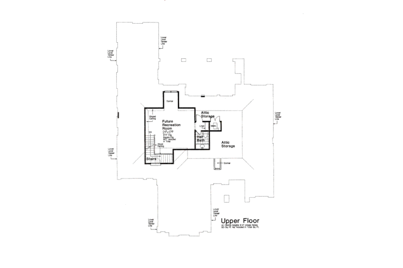 European Style House Plan - 3 Beds 4 Baths 2870 Sq/Ft Plan #310-641 ...