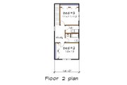 Country Style House Plan - 3 Beds 2 Baths 1414 Sq/Ft Plan #79-270 