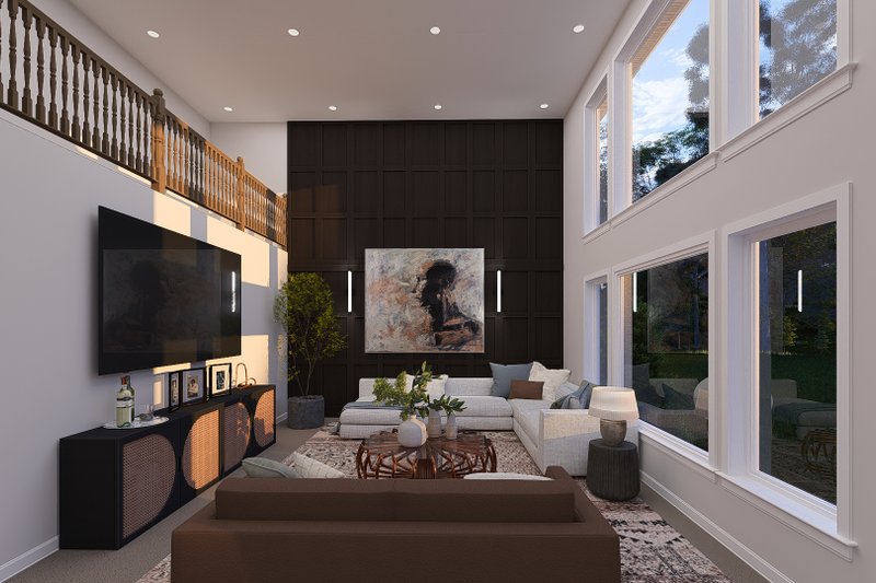 Dream House Plan - Interior - Family Room 4 for Traditional House Plan #1060-344 - 4 bed, 2.5 bath