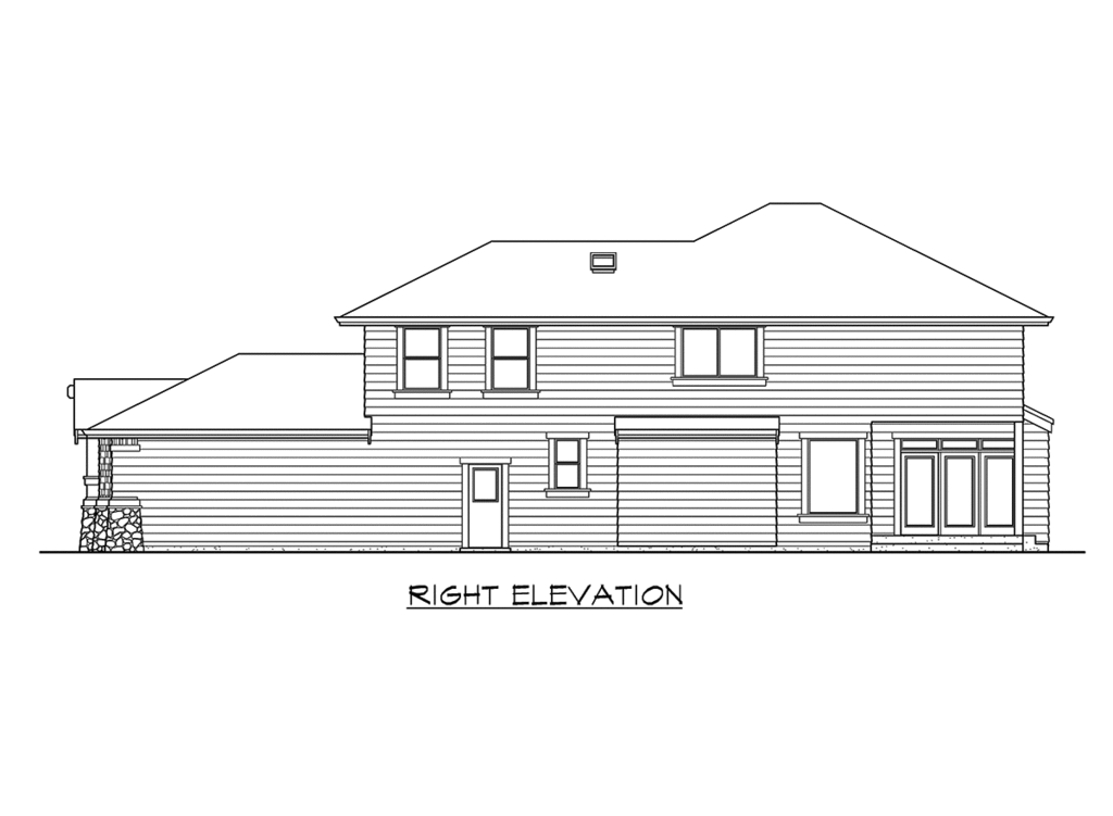 Craftsman Style House Plan - 3 Beds 2.5 Baths 3105 Sq Ft Plan #132-144 