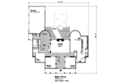 Traditional Style House Plan - 4 Beds 4.5 Baths 3344 Sq/Ft Plan #50-185 