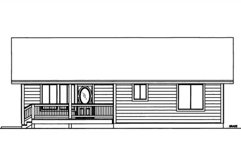 House Design - Traditional Exterior - Front Elevation Plan #117-755