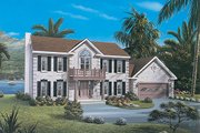 Classical Style House Plan - 3 Beds 2.5 Baths 2411 Sq/Ft Plan #57-106 