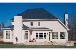 Exterior - Other Elevation for European House Plan #429-50 - 3 bed, 2.5 bath