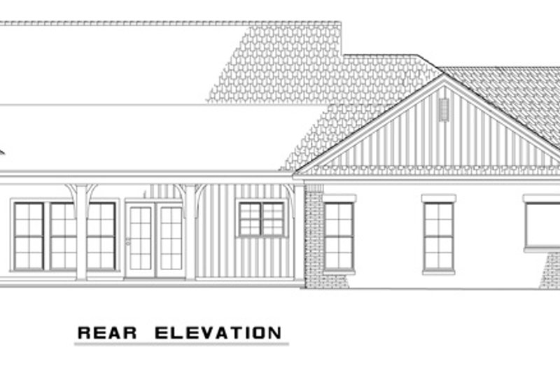 Home Plan - Exterior - Other Elevation 3 for Traditional House Plan #17-2520 - 3 bed, 2.5 bath