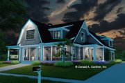 Farmhouse Style House Plan - 4 Beds 3 Baths 2467 Sq/Ft Plan #929-1167 