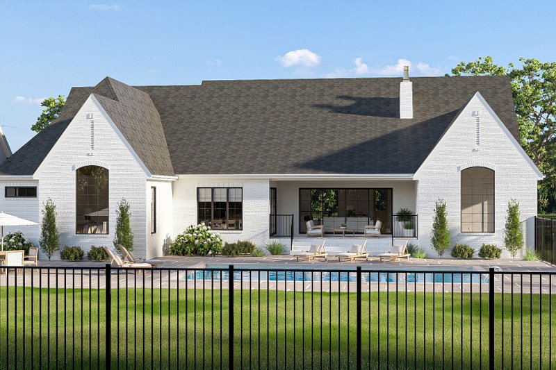 House Blueprint - Exterior - Other Elevation 6 for Cottage House Plan #455-774 - 3 bed, 2.5 bath