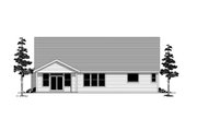 Craftsman Style House Plan - 4 Beds 3 Baths 2597 Sq/Ft Plan #53-658 