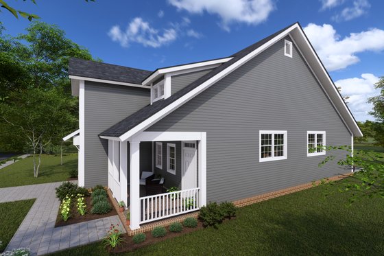 Exterior - Other Elevation for Craftsman House Plan #513-12 - 3 bed, 2.5 bath