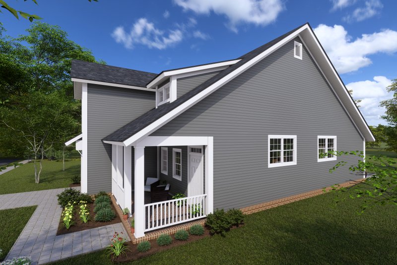 Dream House Plan - Exterior - Other Elevation for Craftsman House Plan #513-12 - 3 bed, 2.5 bath