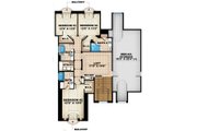 European Style House Plan - 4 Beds 4.5 Baths 4687 Sq/Ft Plan #27-449 