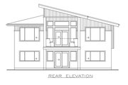 Contemporary Style House Plan - 3 Beds 2 Baths 1648 Sq/Ft Plan #1100-46 