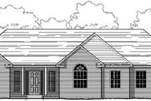 Traditional Exterior - Front Elevation Plan #123-102