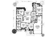 House Plan - 4 Beds 2.5 Baths 2321 Sq/Ft Plan #310-734 