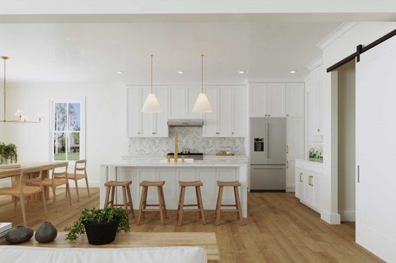 Exterior - Front Elevation 5 for Farmhouse House Plan #461-103 - 5 bed, 4 bath