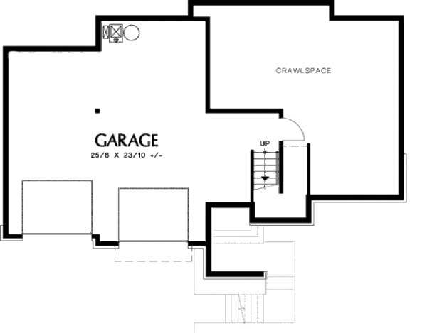 Dream House Plan - Traditional Floor Plan - Lower Floor Plan #48-397