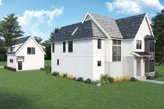 Exterior - Other Elevation for Farmhouse House Plan #1070-137 - 3 bed, 2.5 bath