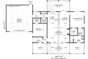 Prairie Style House Plan - 2 Beds 2 Baths 1392 Sq/Ft Plan #932-967 