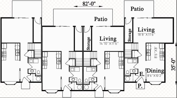 House Design - Traditional Floor Plan - Main Floor Plan #303-474
