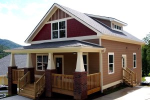 House Blueprint - Craftsman Exterior - Front Elevation Plan #461-19