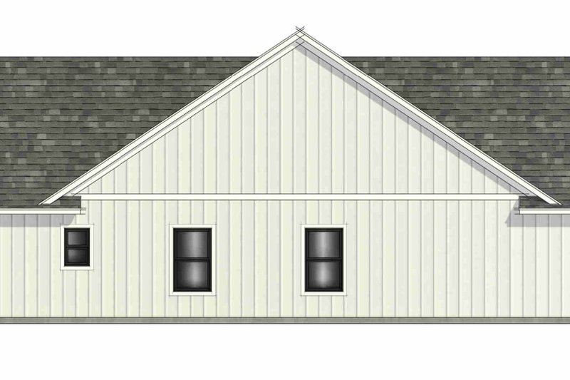 House Blueprint - Exterior - Other Elevation for Farmhouse House Plan #1096-190 - 3 bed, 2 bath