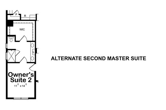 Alternate Second Master Suite