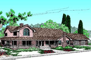 Traditional Exterior - Front Elevation Plan #60-175