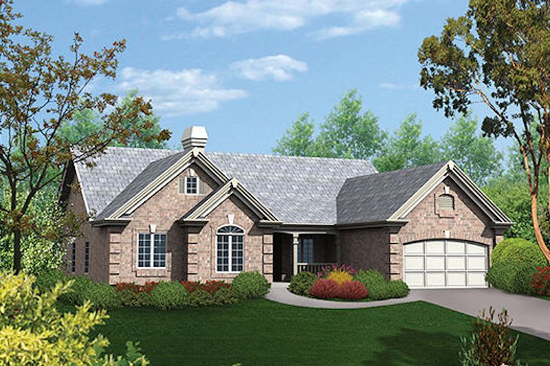 Traditional Style House Plan - 4 Beds 2 Baths 2218 Sq/Ft Plan #57-276