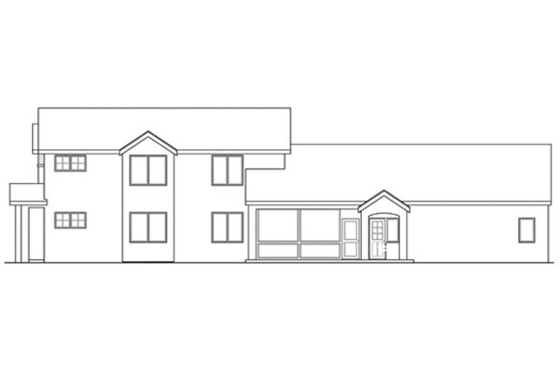 Home Plan - Exterior - Other Elevation 1 for Cottage House Plan #124-868 - 4 bed, 4 bath