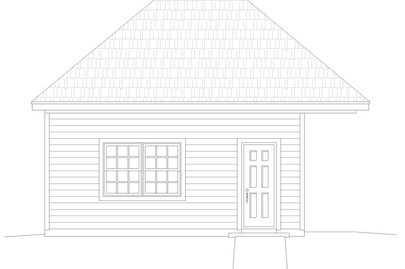 Home Plan - Exterior - Other Elevation 1 for Country House Plan #932-233, 0 bath