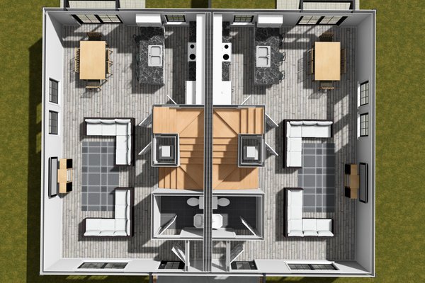 House Blueprint - Cottage Floor Plan - Main Floor Plan #513-2370