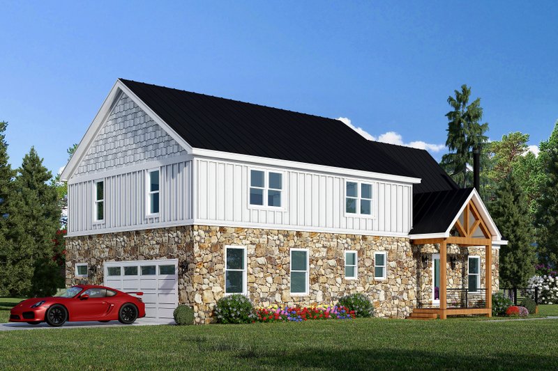 Home Plan - Southern Exterior - Front Elevation Plan #932-1006