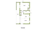 Contemporary Style House Plan - 1 Beds 1 Baths 525 Sq/Ft Plan #1106-151 Floor 
