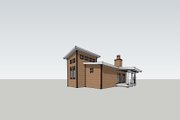 Modern Style House Plan - 1 Beds 1 Baths 500 Sq/Ft Plan #531-4 
