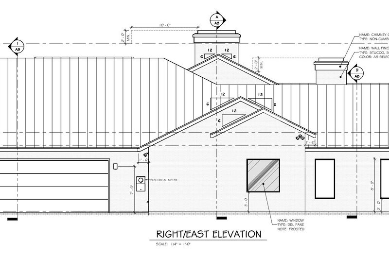 Home Plan - Exterior - Other Elevation for Contemporary House Plan #1110-18 - 4 bed, 3.5 bath