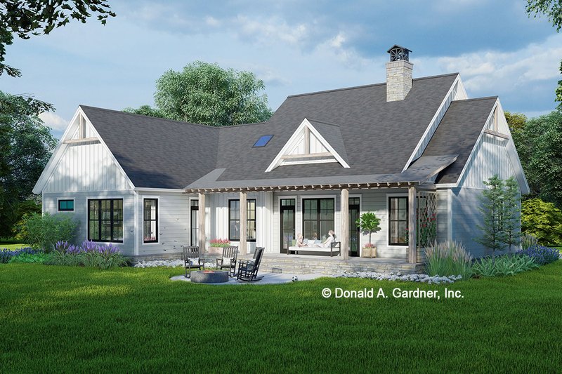 Modern Style House Plan - 3 Beds 2 Baths 1569 Sq/Ft Plan #929-1175 ...