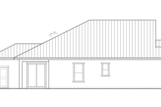 Exterior - Other Elevation for Farmhouse House Plan #938-133 - 4 bed, 2 bath