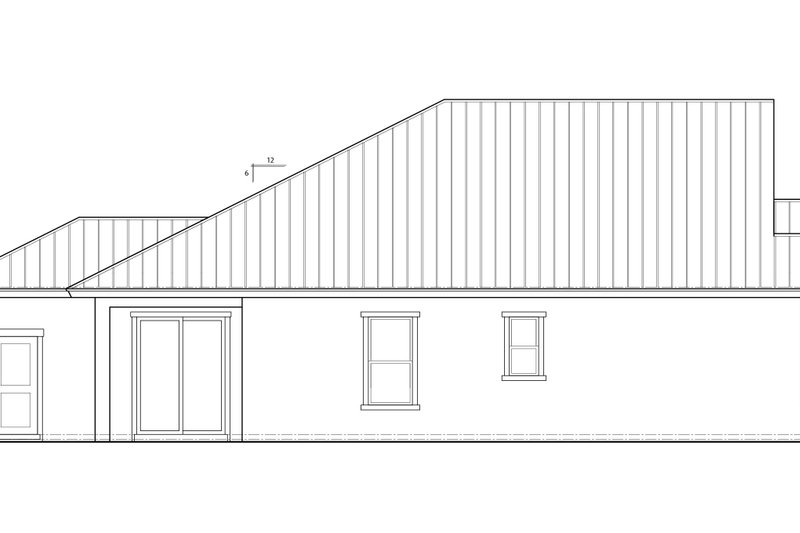 Dream House Plan - Exterior - Other Elevation for Farmhouse House Plan #938-133 - 4 bed, 2 bath