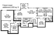 European Style House Plan - 2 Beds 2.5 Baths 2362 Sq/Ft Plan #51-525 