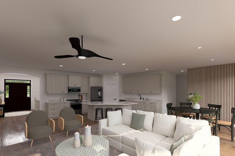 Home Plan - Interior - Family Room 4 for Craftsman House Plan #1060-495 - 3 bed, 2.5 bath