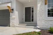Farmhouse Style House Plan - 3 Beds 2.5 Baths 1642 Sq/Ft Plan #20-2462 