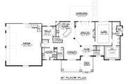 Craftsman Style House Plan - 4 Beds 3 Baths 3799 Sq/Ft Plan #1064-30 