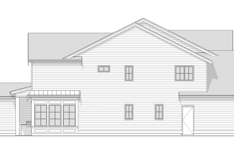 Dream House Plan - Exterior - Other Elevation for Farmhouse House Plan #1114-21 - 4 bed, 4.5 bath