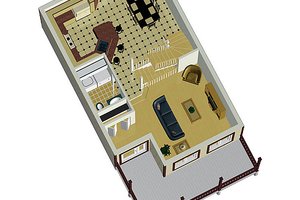 Photo for Farmhouse House Plan #25-2063 - 3 bed, 1.5 bath