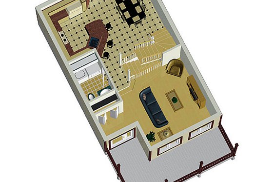 Photo for Farmhouse House Plan #25-2063 - 3 bed, 1.5 bath